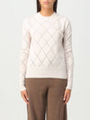 Brunate Wool Cashmere Knit Top Ivory - MAX MARA - BALAAN 3