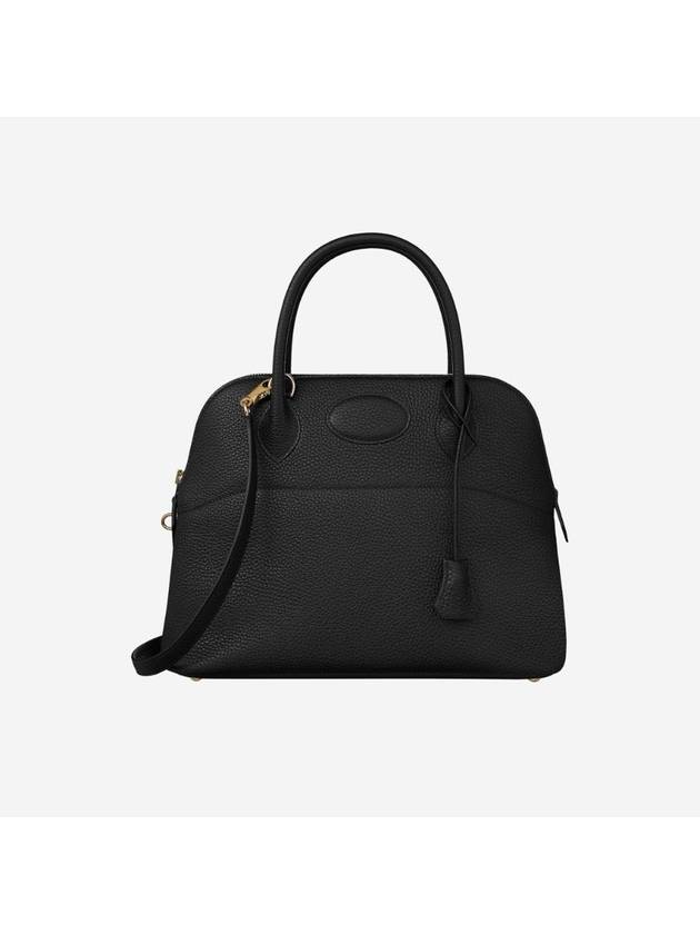 Bolide 31 Bag Clemence Gold Hardware Noir - HERMES - BALAAN 1