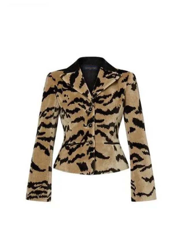 Velvet Tiger Blazer 1ABSTZ - LOUIS VUITTON - BALAAN 2