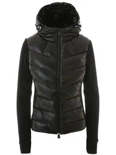 Grenoble Fleece Hooded Padding Black - MONCLER - BALAAN 2