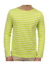 Meridien Modern Long Sleeve T-Shirt Lime Neige - SAINT JAMES - BALAAN 2