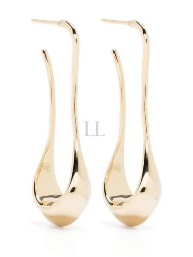 Short Drop Earrings Gold - LEMAIRE - BALAAN 2