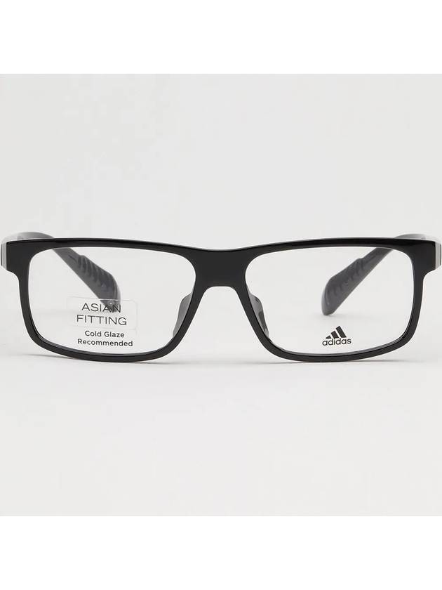 Sports glasses frame SP5003F 001 square horn rim Asian fit - ADIDAS - BALAAN 3