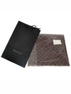 GG Jacquard Square Muffler Brown - GUCCI - BALAAN 6