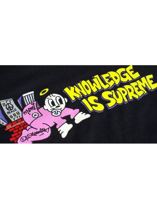 Knowledge Tee Black Supreme - SUPREME - BALAAN 2