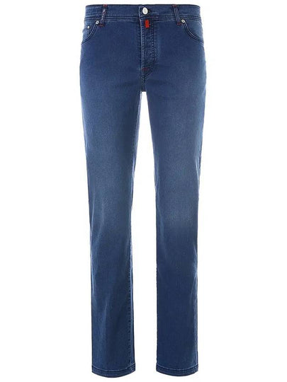 UPNJSM J0743B 02 Red Tab Medium Wash Denim Pants - KITON - BALAAN 2