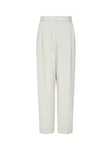 Women s Two Tuck Wool Blend Pants Light Beige 271086 - BRUNELLO CUCINELLI - BALAAN 1