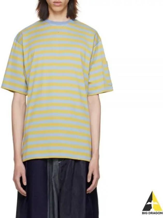 SS Crew Neck Tee SaxYellow OT258 Short Sleeve T Shirt - NEEDLES - BALAAN 1