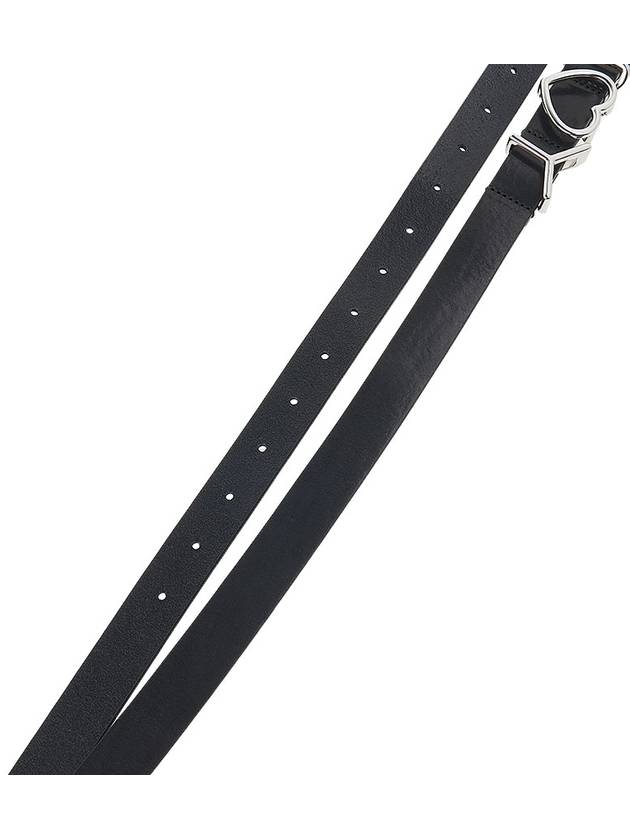 Y Buckle Silver Belt Black - Y/PROJECT - BALAAN.