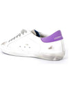 Superstar Purple Tab Low Top Sneakers White - GOLDEN GOOSE - BALAAN 5