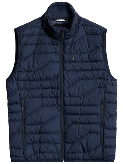 Men's Cliff Light Down Vest Navy - J.LINDEBERG - BALAAN 2