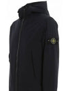 Primaloft Insulation Soft Shell-R Hooded Jacket Navy - STONE ISLAND - BALAAN 5