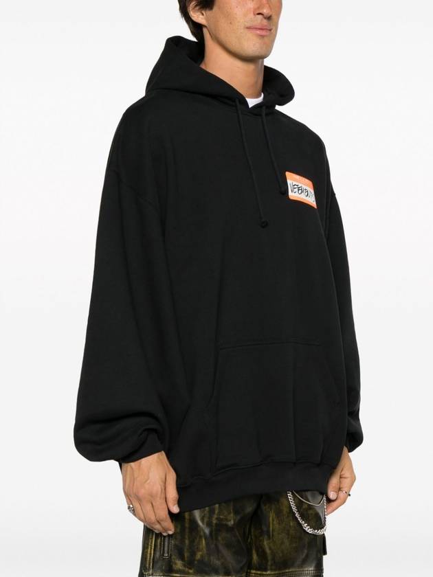 My Name Is Hoodie Black - VETEMENTS - BALAAN 6