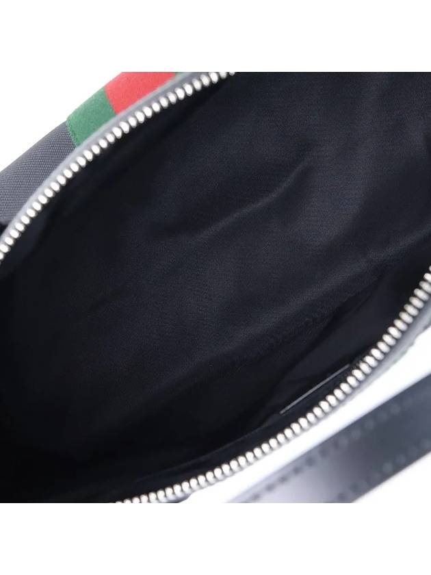 Stripe Canvas Tote Bag Black - GUCCI - BALAAN 6