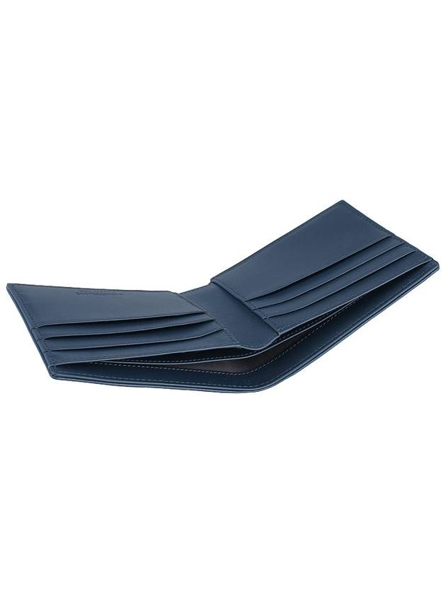 Meisterstuck Soft Grain Half Wallet Navy - MONTBLANC - 9