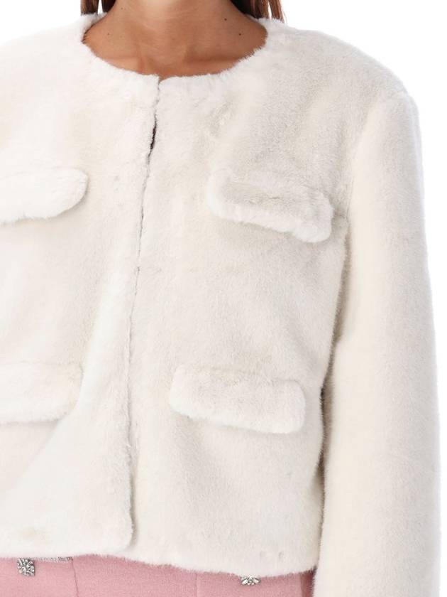 Self-Portrait Eco Fur Jacket - SELF PORTRAIT - BALAAN 3