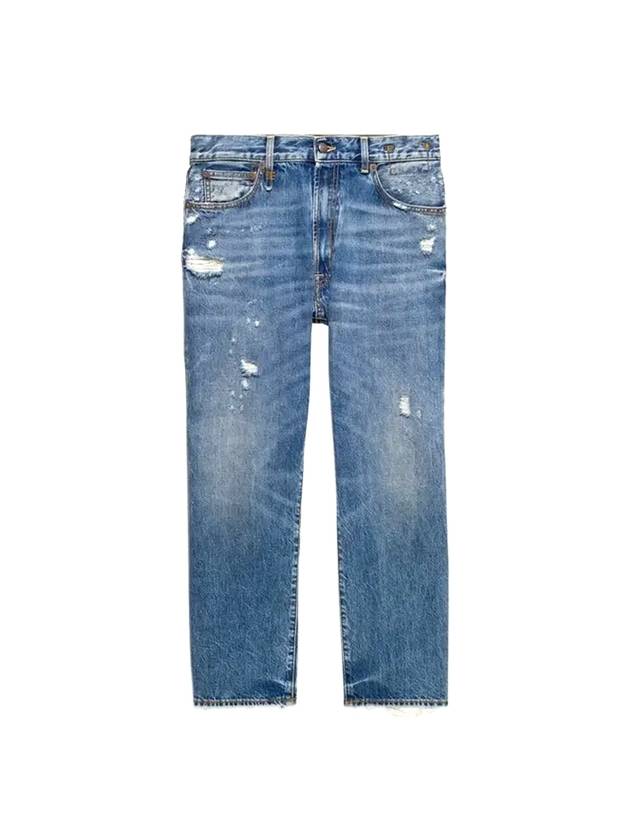 Boyfriend Straight Jeans Blue - R13 - BALAAN 1