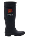 Wellington Rain Boots Black - KENZO - BALAAN 3