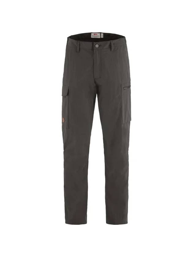 Men's Travellers MT Straight Pants Dark Grey - FJALL RAVEN - BALAAN 1