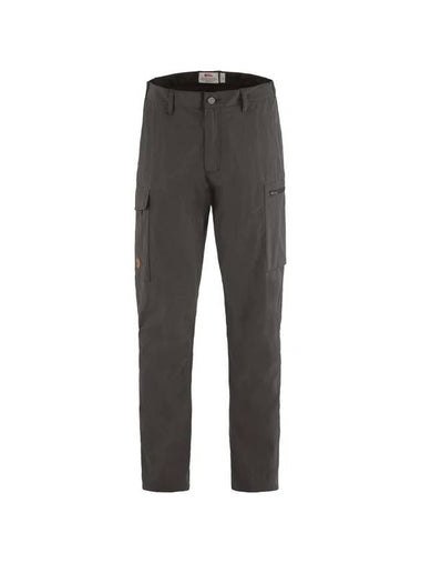 Men's Travellers MT Straight Pants Dark Grey - FJALL RAVEN - BALAAN 1