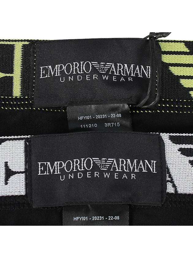 Men's Bold Boxer Briefs 2 Pack Black - EMPORIO ARMANI - BALAAN 11