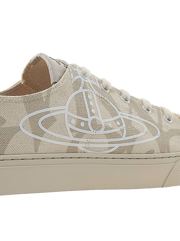 ORB Print Low-Top Sneakers Grey - VIVIENNE WESTWOOD - BALAAN 11