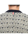 4 Bar Cable Knit Top Grey - THOM BROWNE - BALAAN 7