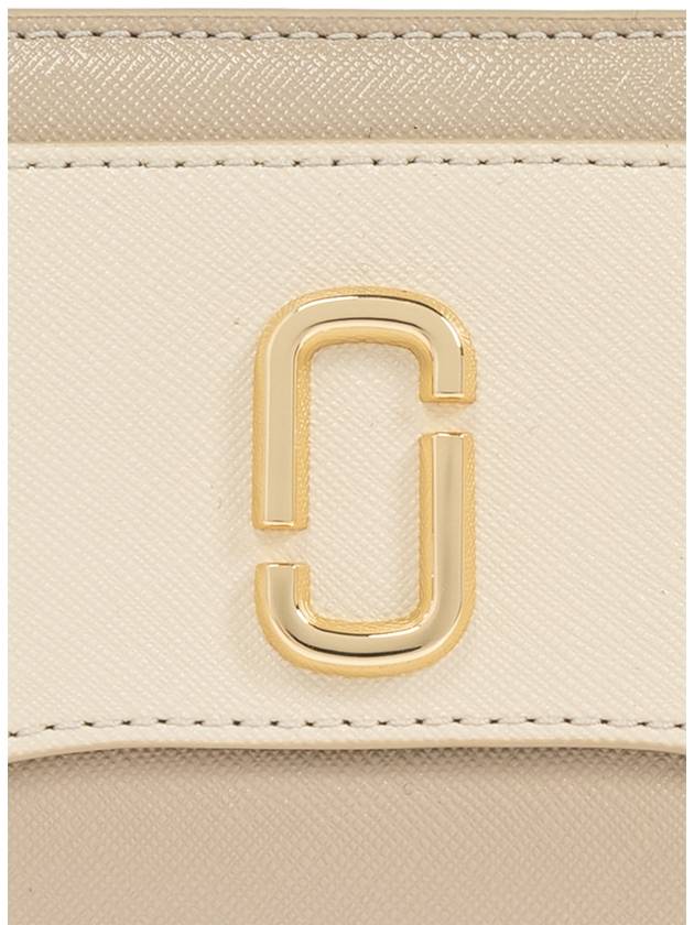 Marc Jacobs Leather Wallet ‘Snapshot’, Women's, Beige - MARC JACOBS - BALAAN 5