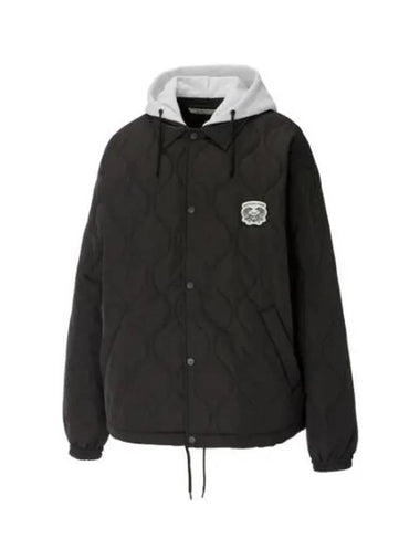 Onitsuka Tiger Patch Hooded Jacket 2183B416 001 - ONITSUKA TIGER - BALAAN 1