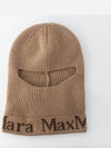 ODE Wool Balaclava Hat CAMEL 45760224 - MAX MARA - BALAAN 2