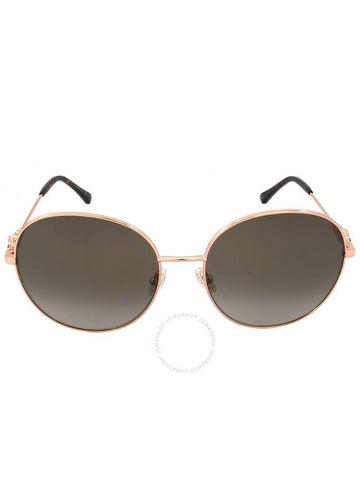 Jimmy Choo Brown Round Ladies Sunglasses BIRDIE/S 006J/HA 60 - JIMMY CHOO - BALAAN 1