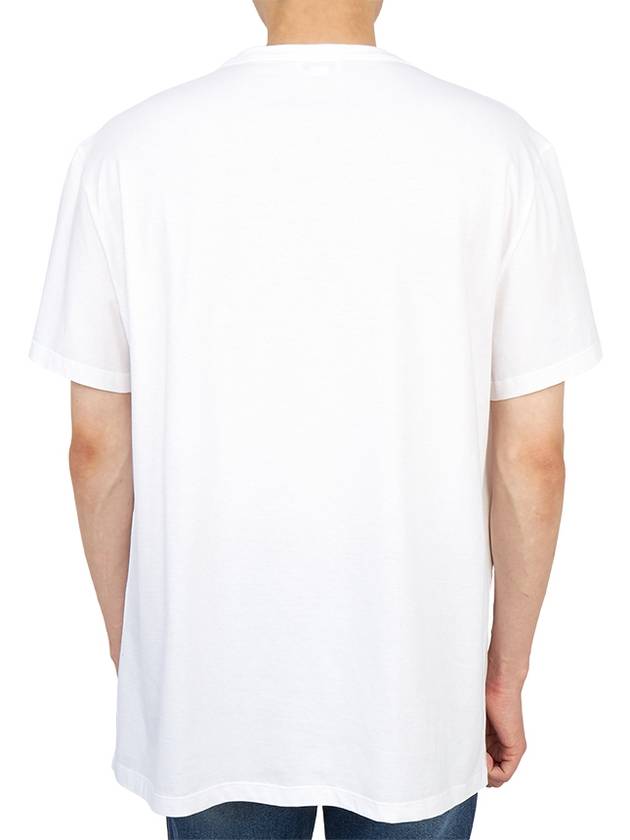 Logo Stamp Short Sleeve T-Shirt White - ALEXANDER MCQUEEN - BALAAN 5