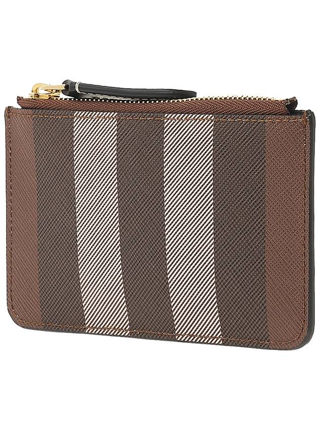 Check Motif Card Wallet Brown - BURBERRY - BALAAN 4