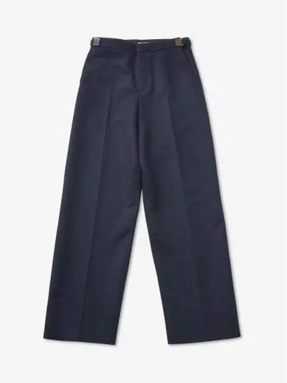 Wool Flannel Track Pants Navy - BOTTEGA VENETA - BALAAN 2