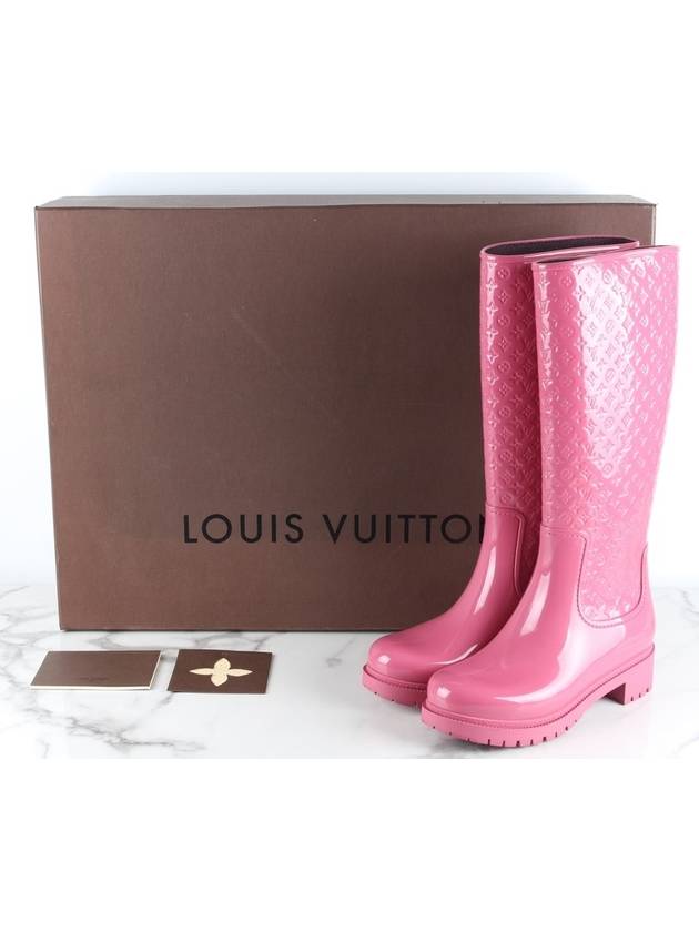 Glossy Rain Boots 36 Domestic 230 - LOUIS VUITTON - BALAAN 2