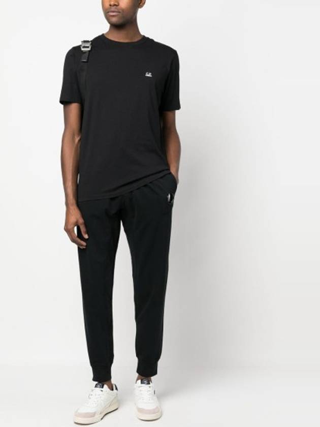 Light Fleece Occilieri Track Pants Black - CP COMPANY - BALAAN 2