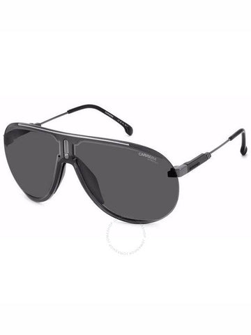 Carrera Grey Shield Unisex Sunglasses SUPERCHAMPION 0V81/2K 99 - CARRERA - BALAAN 1