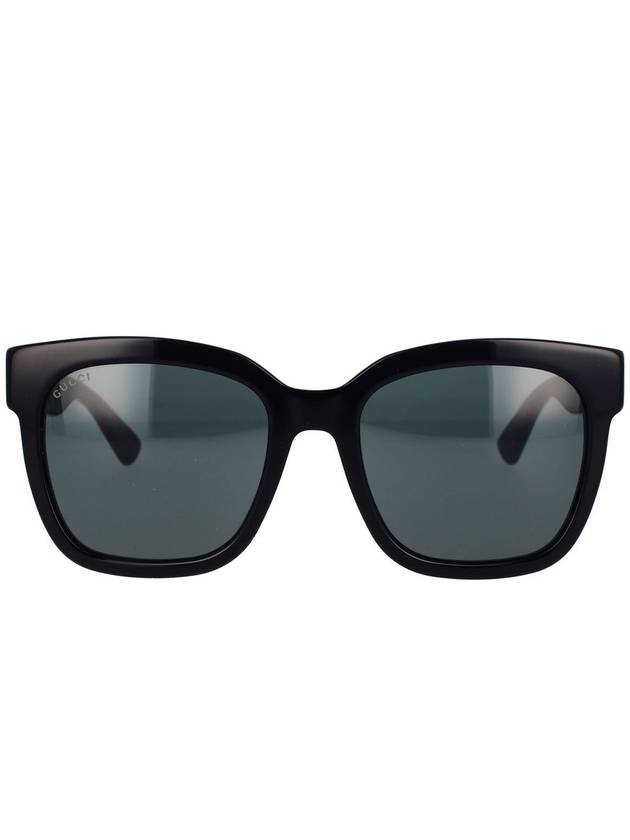 Eyewear GG Oversized Square Frame Sunglasses GG0034SN - GUCCI - BALAAN 2