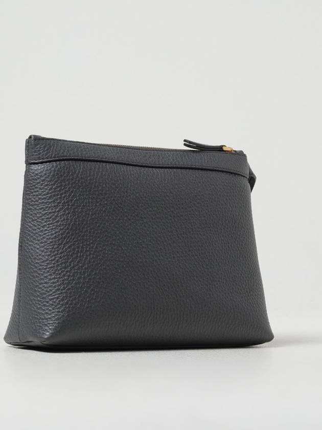 Beauty Pouch Bag Grey - THOM BROWNE - BALAAN 3