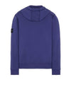 Men's Cotton Hooded Sweatshirt Royal Blue 64151 - STONE ISLAND - BALAAN 2