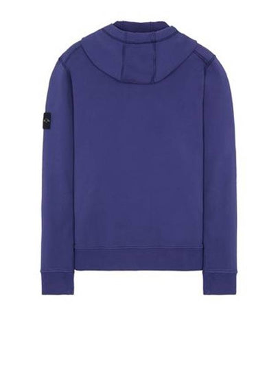 Men's Cotton Hooded Sweatshirt Royal Blue 64151 - STONE ISLAND - BALAAN 2