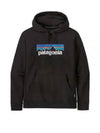 P 6 Logo Uprisal Hoodie Black - PATAGONIA - BALAAN 2