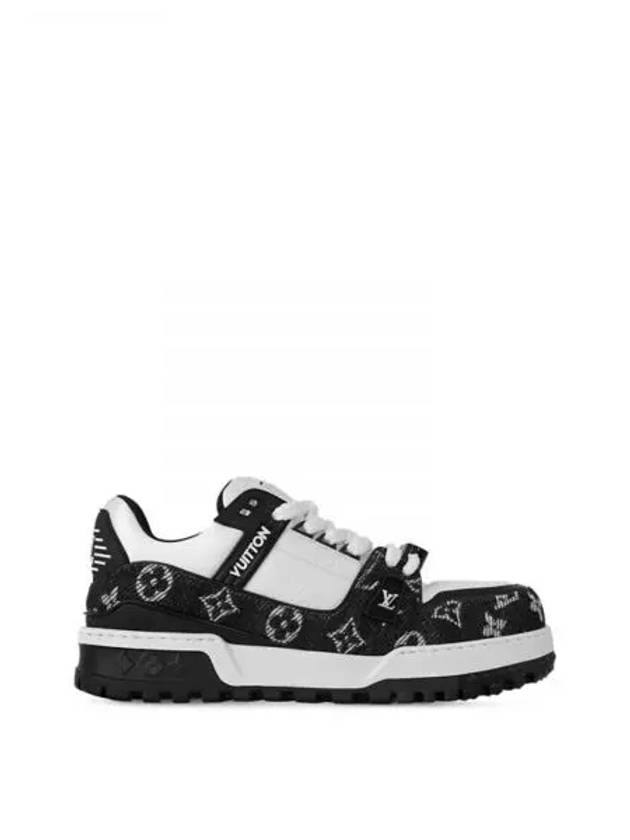 LV Trainers Maxi Sneakers Black 1ACXAE - LOUIS VUITTON - BALAAN 1