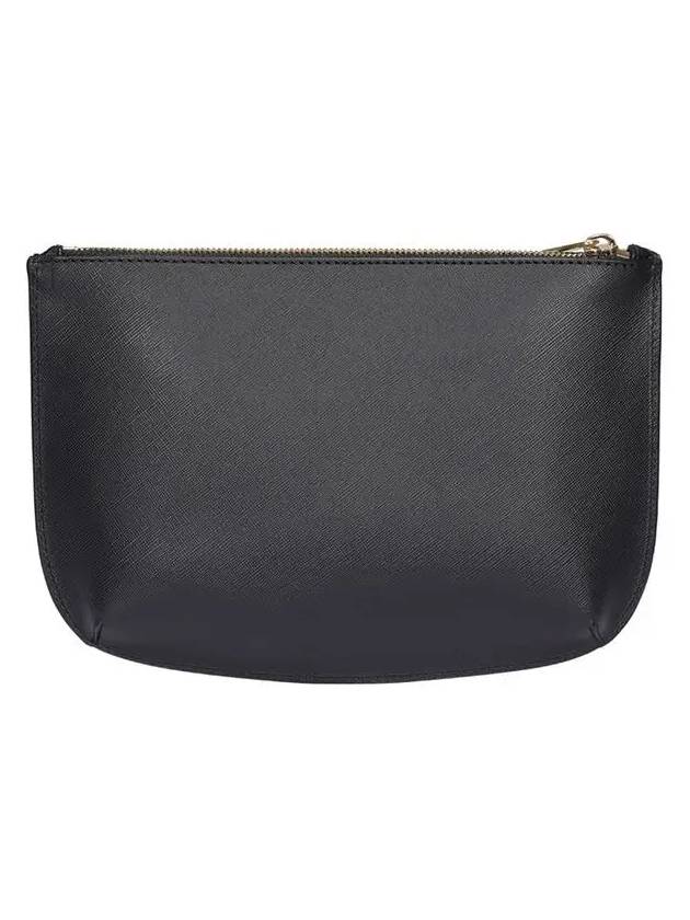 Half Moon Sarah Clutch Bag Black - A.P.C. - BALAAN 4