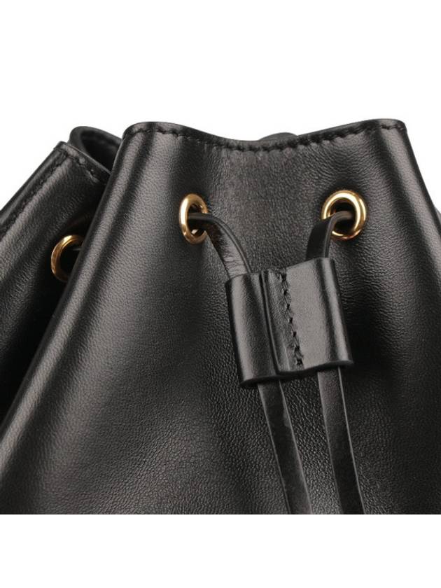 VLogo Chain Bucket Bag Black - VALENTINO - BALAAN 6