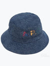 Bob Mark Logo Bucket Hat Blue - A.P.C. - BALAAN 2