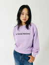 Brushed Options Logo Sweat Shirts LAVENDER - LE SOLEIL MATINEE - BALAAN 4