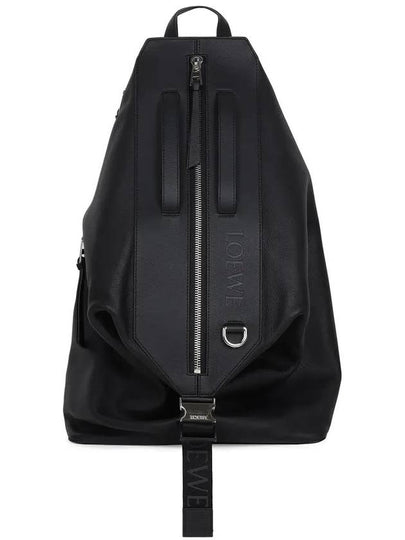 Convertible Calfskin Backpack Black - LOEWE - BALAAN 2