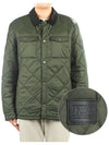 Men's Shirt Quilted Jacket Olive - BARBOUR - BALAAN 2