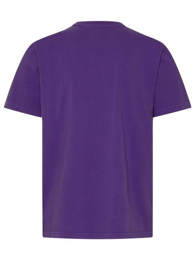 Super Vintage Crew Neck Short Sleeve T-Shirt Purple - AUTRY - BALAAN 4